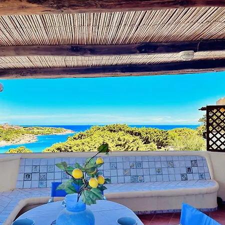 Three Bedroom Sea View In Cala Granu Shared Pool 200m From The * Porto Cervo