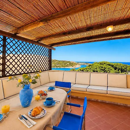 Three Bedroom Sea View In Cala Granu Shared Pool 200m From The Porto Cervo