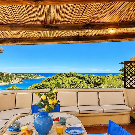 Three Bedroom Sea View In Cala Granu Shared Pool 200m From The Vakantiehuis Porto Cervo